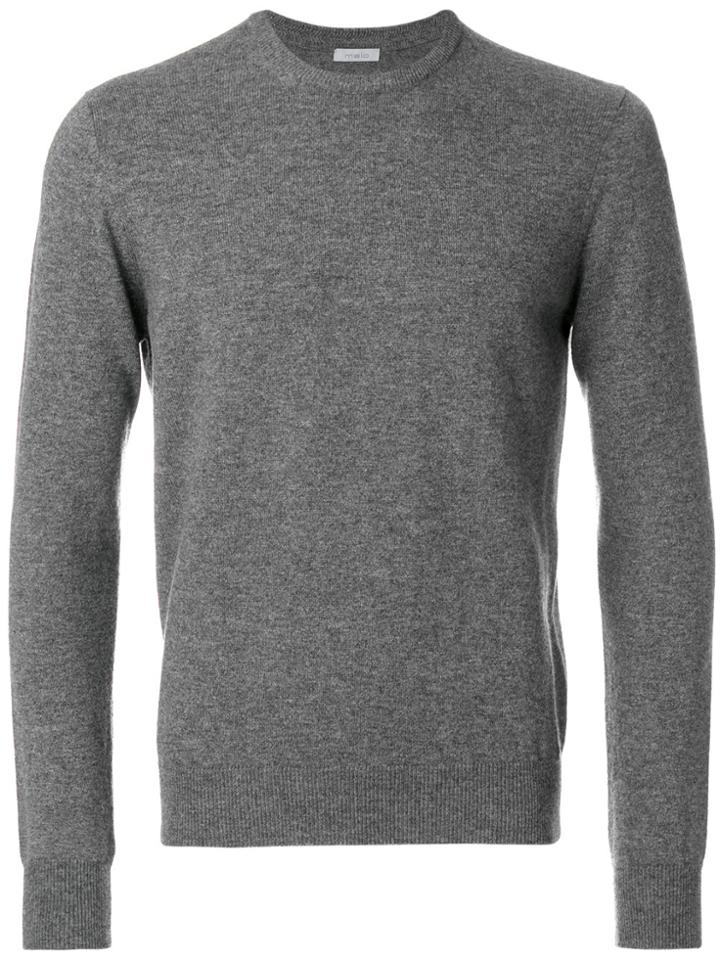 Malo Crew Neck Jumper - Grey