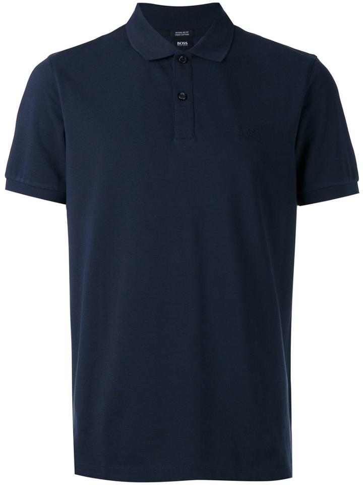 Boss Hugo Boss - Classic Polo Top - Men - Cotton - S, Blue, Cotton