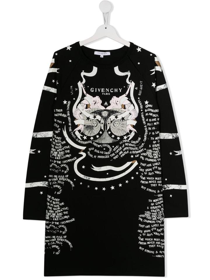 Givenchy Kids Sweater Dress - Black