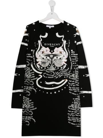 Givenchy Kids Sweater Dress - Black