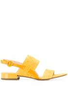 Hogl Double Strap Sandals - Yellow