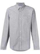 Carhartt Button Down Pocket Shirt, Men's, Size: Small, Grey, Cotton