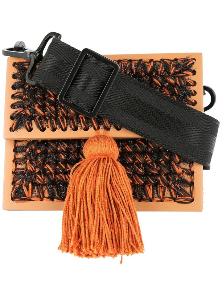 0711 Copacabana Clutch - Brown