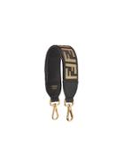 Fendi Mini Strap You Chainmail-embellished Bag Strap - Black
