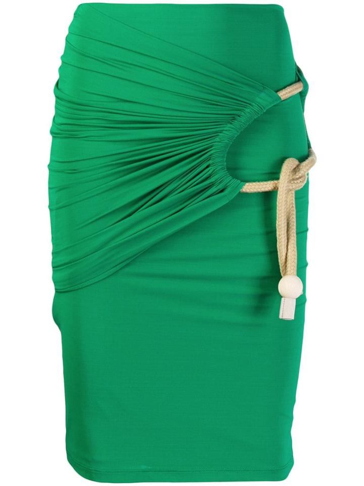 Ports 1961 Rope Detail Skirt - Green