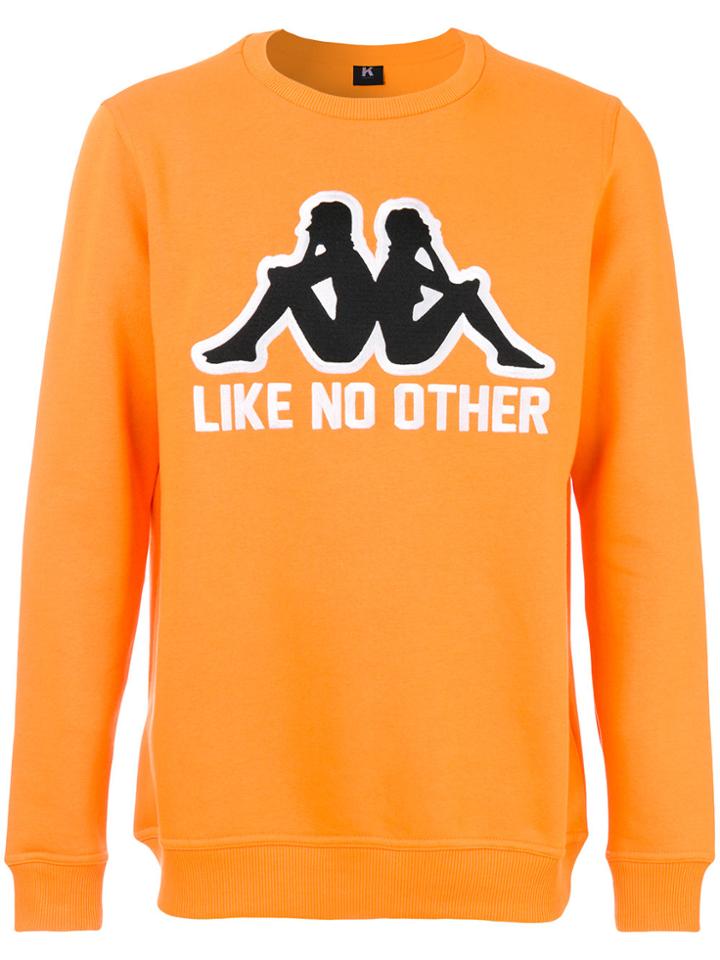 Kappa Branded Sweatshirt - Yellow & Orange