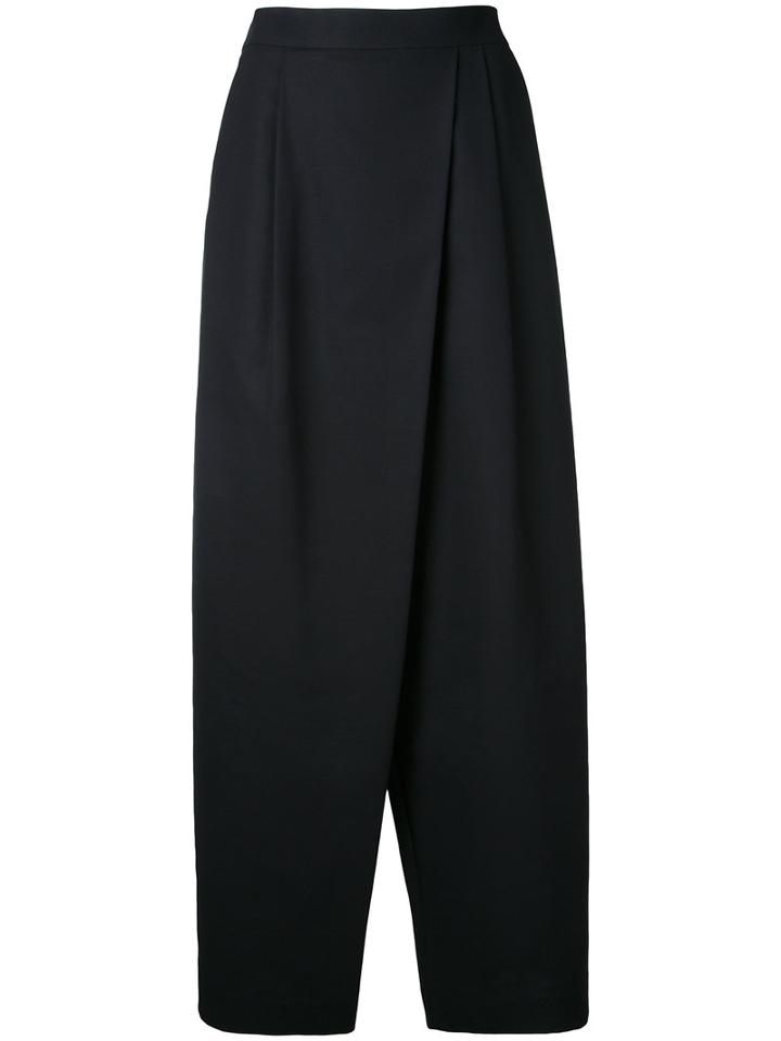 Enföld - Drop Crotch Trousers - Women - Cotton - 38, Blue, Cotton
