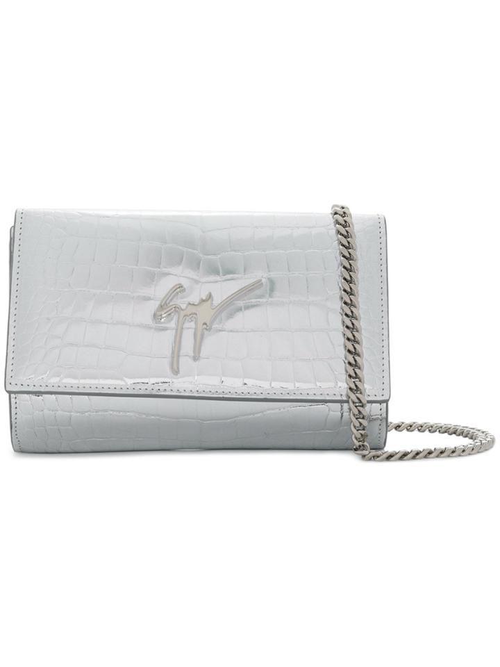 Giuseppe Zanotti Design Cleopatra Shoulder Bag - Metallic