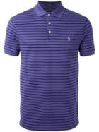 Polo Ralph Lauren Striped Polo Shirt, Men's, Size: Xl, Blue, Cotton/spandex/elastane