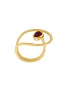 Paula Mendoza Arco Iii Ring - Metallic