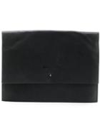 Uma Wang Envelope Clutch Bag - Black