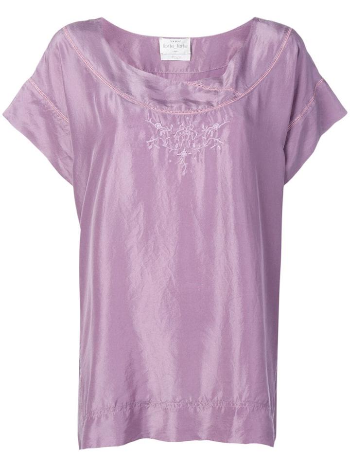 Forte Forte Mauve T-shirt - Purple
