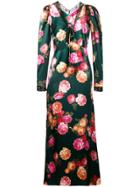 F.r.s For Restless Sleepers Floral Print Maxi Dress - Green