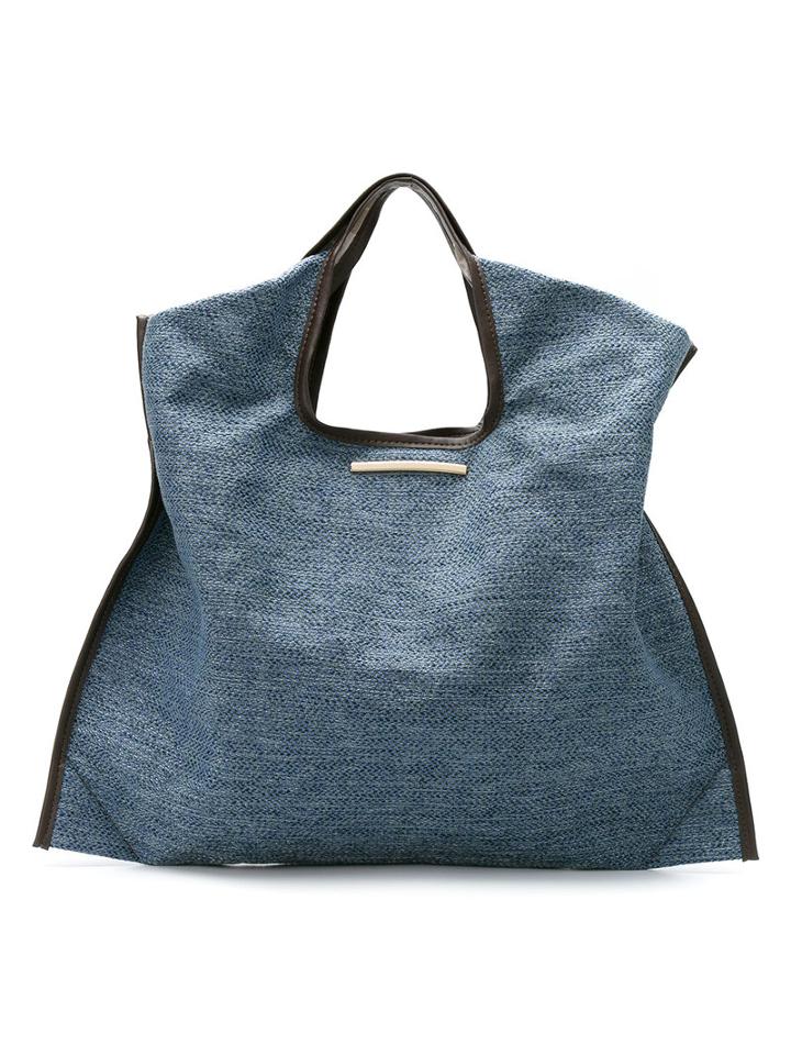 Xaa Tote Bag, Women's, Blue, Cotton/polyester