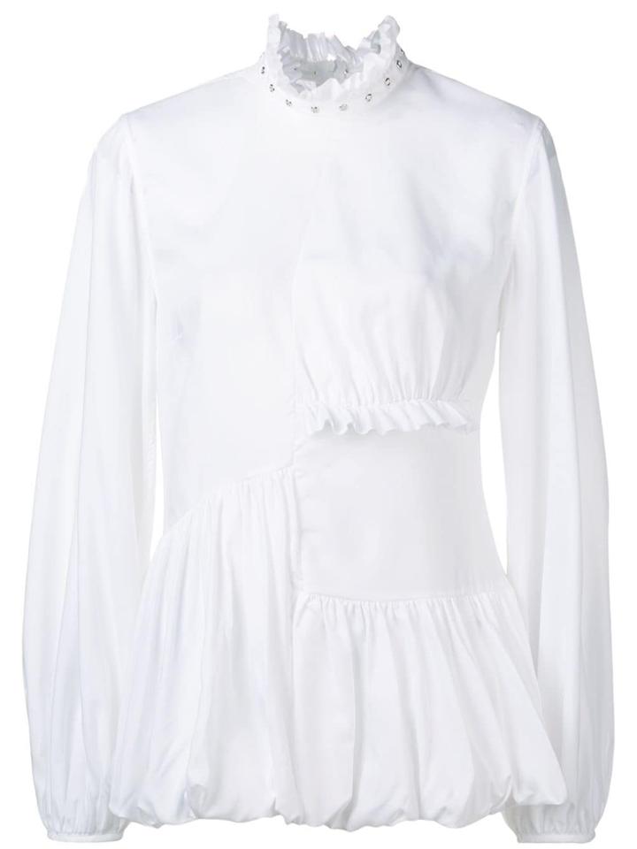 Marques'almeida Flared Frill Trim Shirt - White