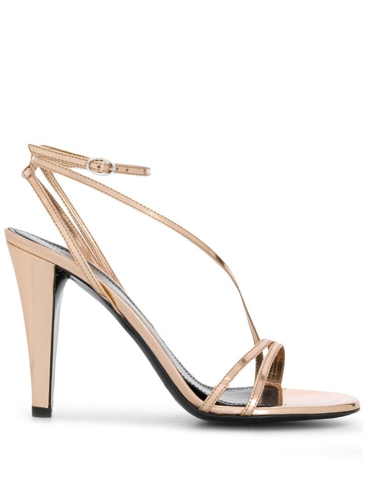 Isabel Marant Arora High Sandals - Gold