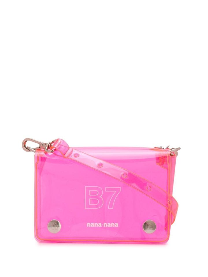 Nana-nana B7 Cross Body Satchel - Pink