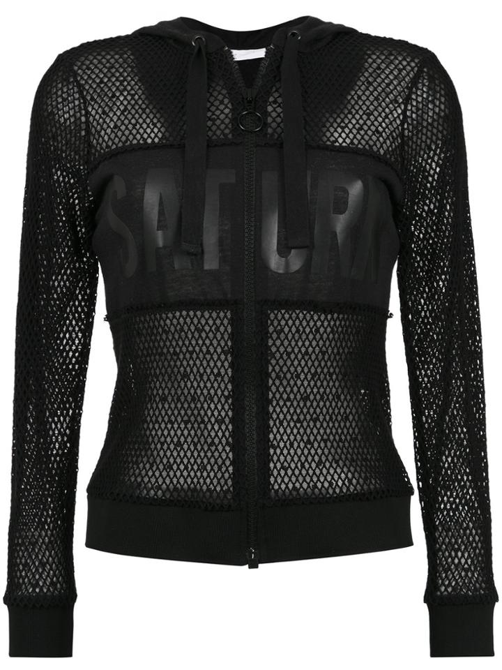 Nk Mesh Hoodie - Black