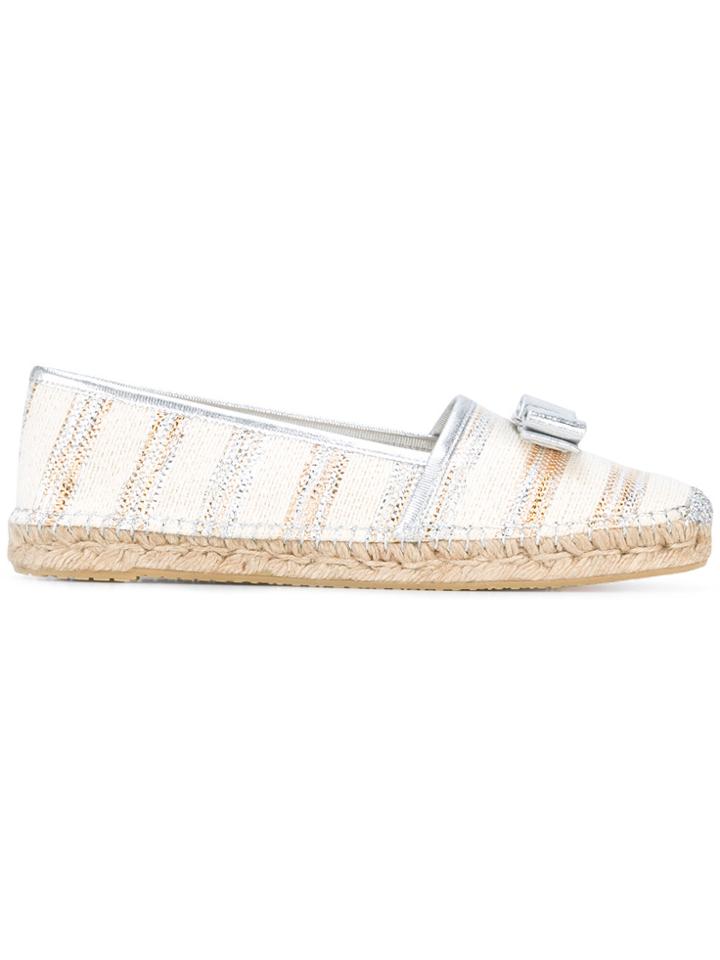 Salvatore Ferragamo Vara Espadrilles - Nude & Neutrals