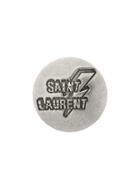 Saint Laurent Logo Round Badge - Metallic