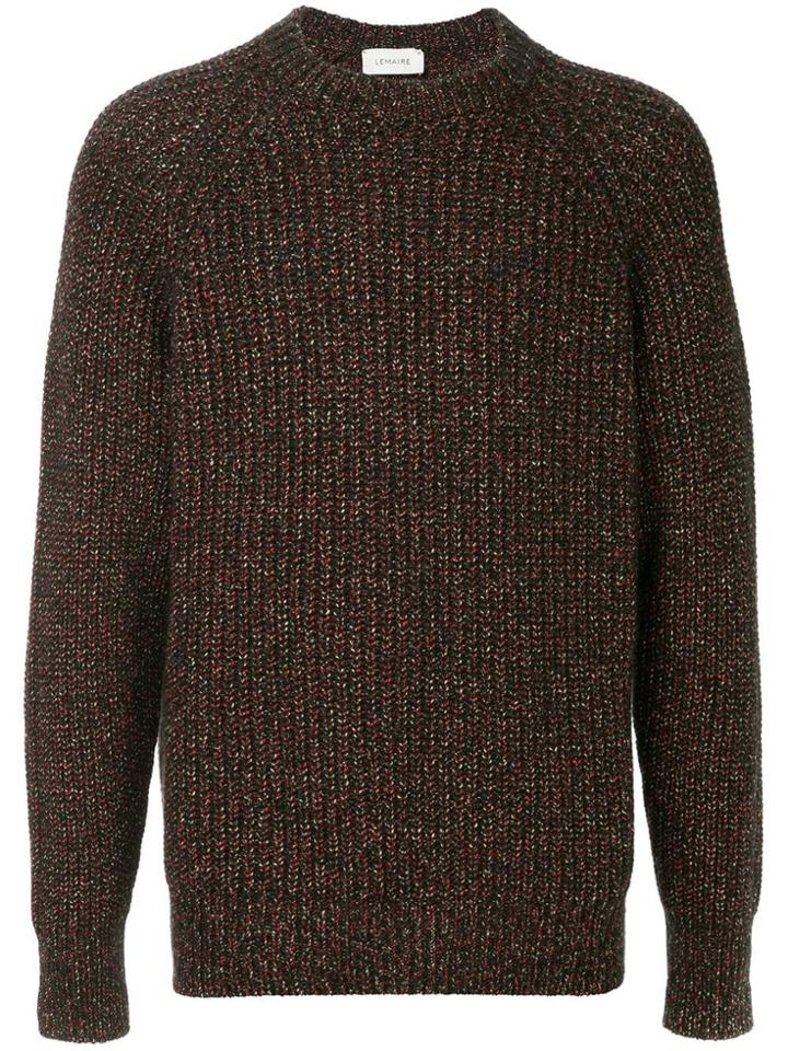 Lemaire Crew Neck Jumper - Black