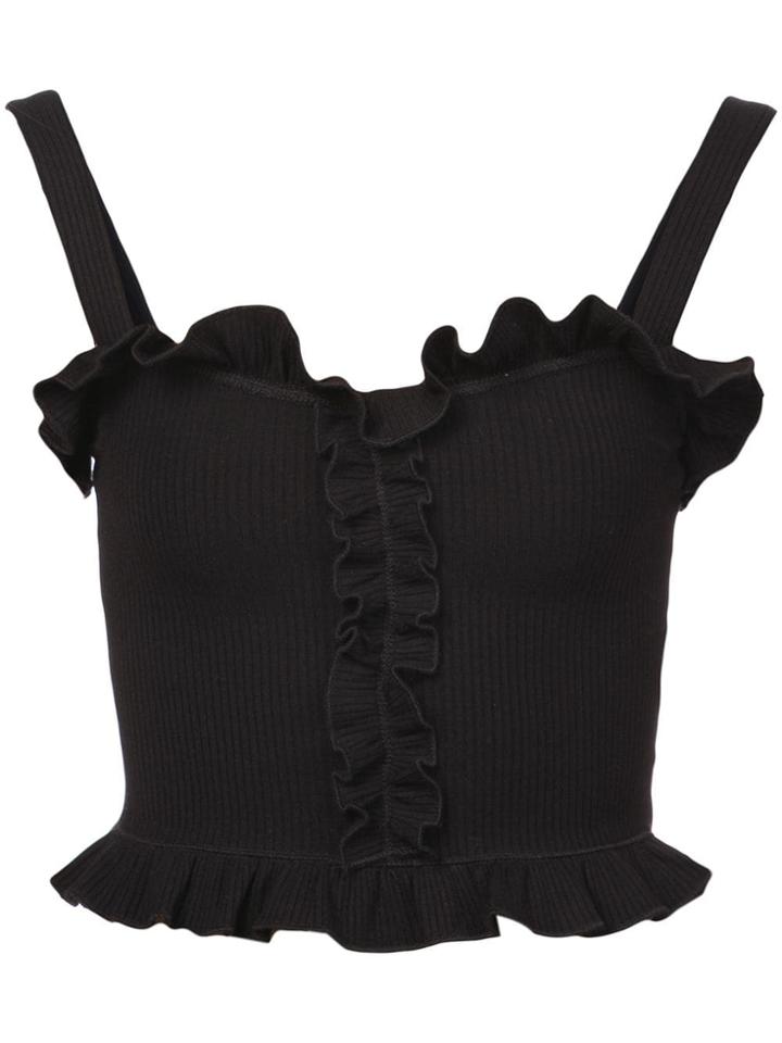 Reformation Trixie Top - Black
