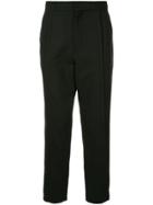 Ann Demeulemeester Tailored Tapered Trousers - Black