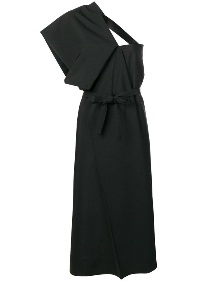 Issey Miyake One-shoulder Dress - Black