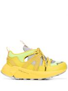 Ganni Tech Sneakers - Yellow