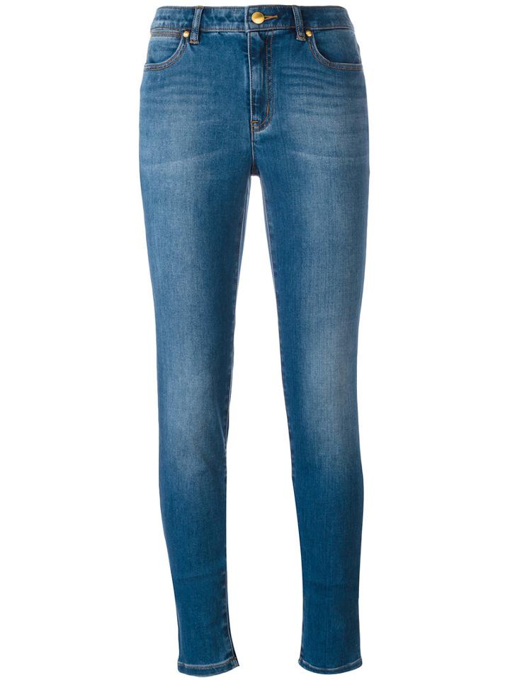 Michael Michael Kors - Skinny Jeans - Women - Cotton/polyester/spandex/elastane - 4, Blue, Cotton/polyester/spandex/elastane