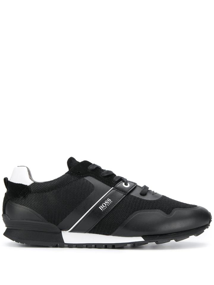 Boss Hugo Boss Parkour Runn Mesh Trainers - White