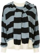 Sonia Rykiel Striped Long-sleeve Sweater - Blue