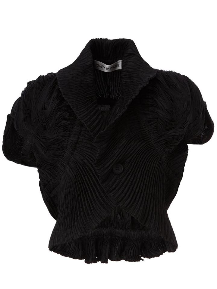 Issey Miyake Pleated Bolero