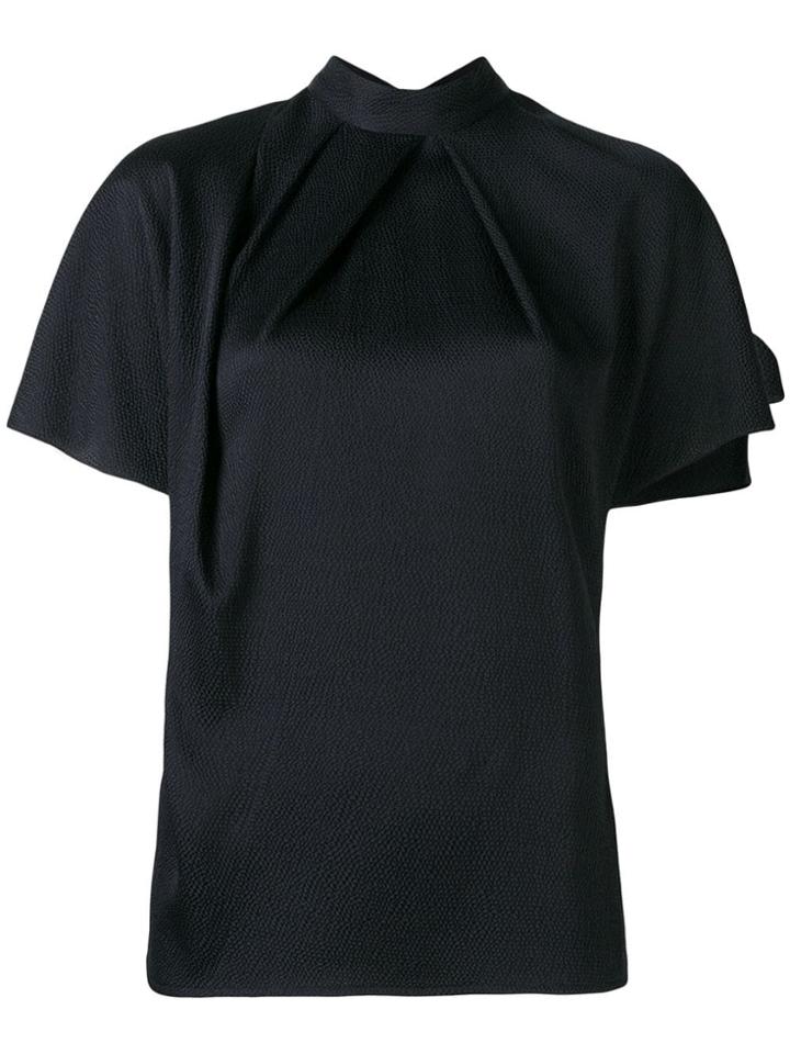Victoria Beckham Draped Top - Black