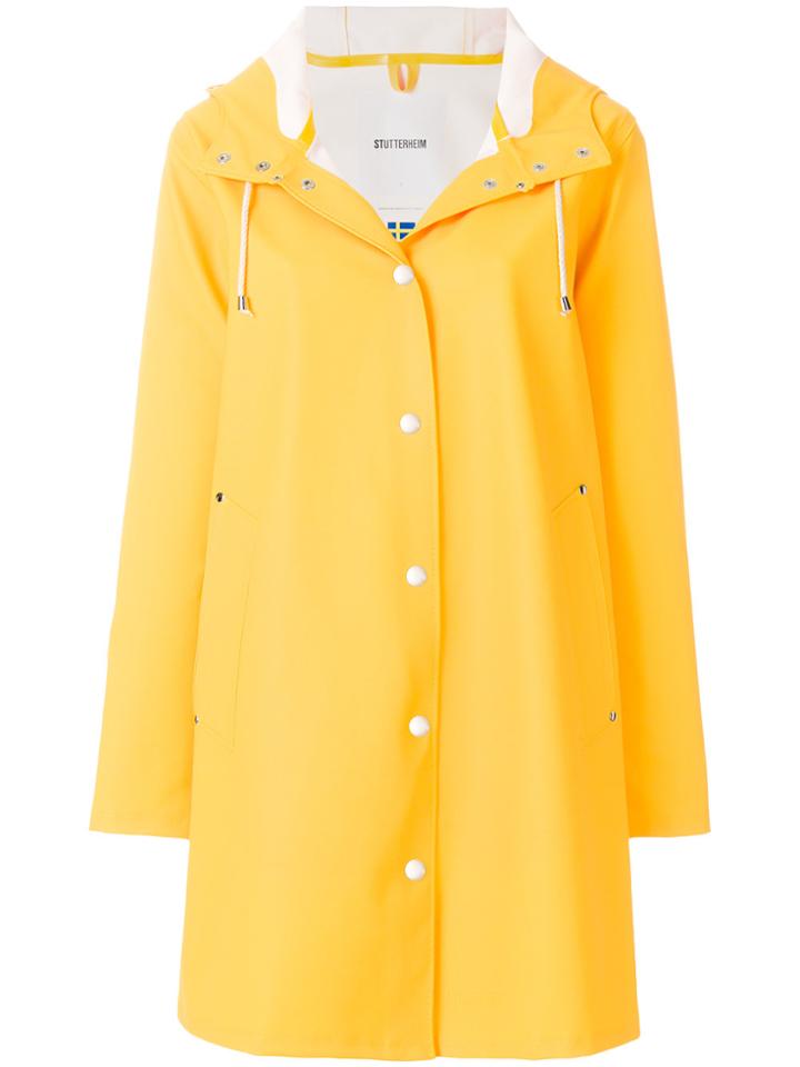 Stutterheim Mosebacke Coat - Yellow & Orange