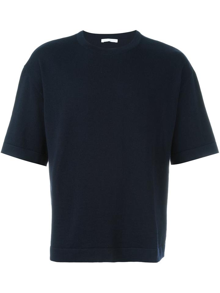 Société Anonyme Oversized Knitted Top, Adult Unisex, Size: Xs, Blue, Merino