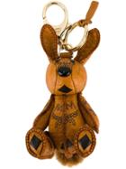 Mcm 'visetos' Charm - Brown