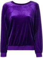 Alexandre Vauthier Crewneck Sweatshirt - Purple