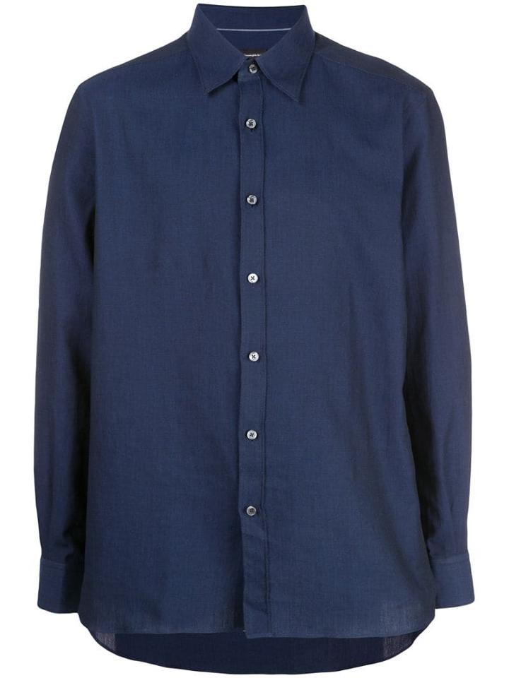 Ermenegildo Zegna Classic Formal Shirt - Blue