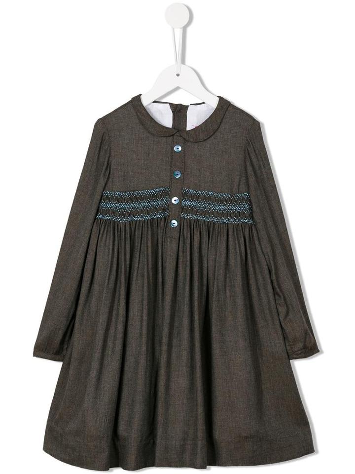 Amaia Shirt Dress, Girl's, Size: 6 Yrs, Brown