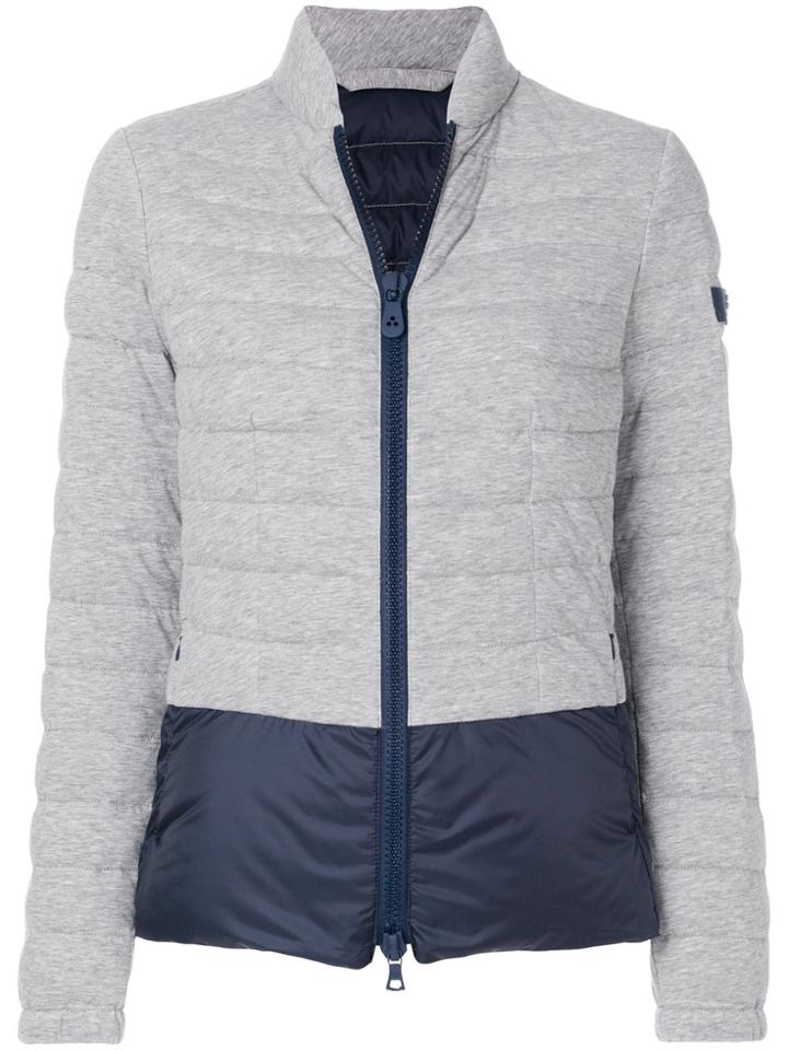 Peuterey Contrast Puffer Jacket - Grey