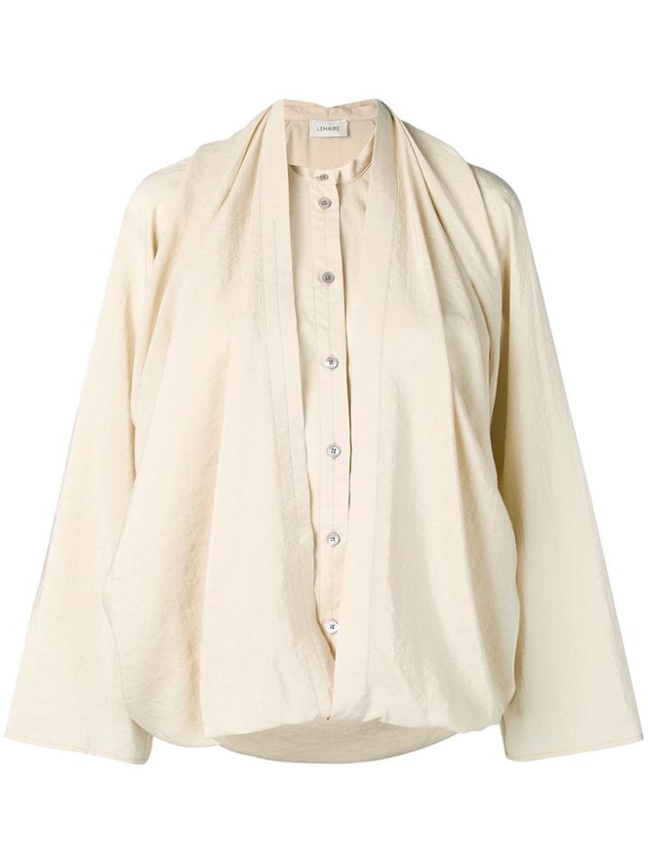 Lemaire Loose-fit Blouse - Neutrals