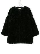 Andorine Faux Fur Jacket - Black