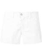 Julien David - Classic Shorts - Women - Cotton/polyurethane - M, Women's, White, Cotton/polyurethane