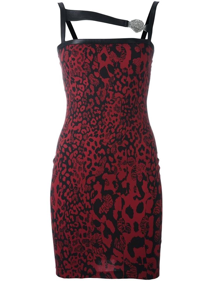 Versus Chest Strap Fitted Dress