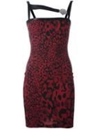 Versus Chest Strap Fitted Dress