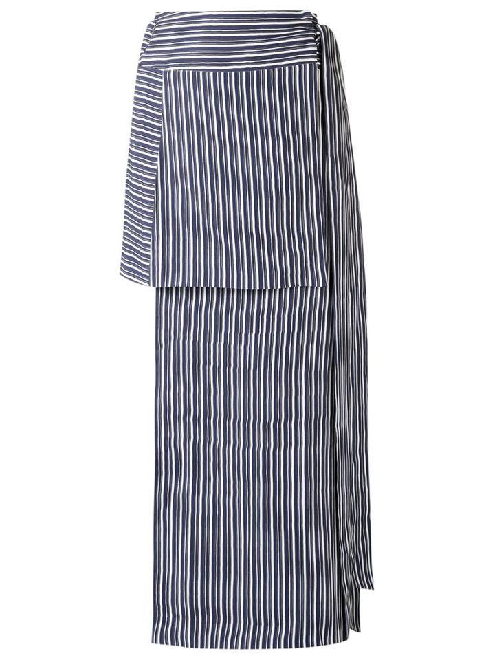 Giuliana Romanno Asymmetric Skirt, Women's, Size: 40, Blue, Viscose