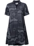 Current/elliott Bandana Print Shirt Dress