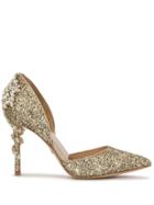Badgley Mischka Vogue Iii Glitter Dorsay Pumps - Gold