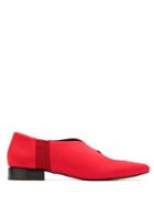 Gloria Coelho Cut Out Brogue Shoes - Red